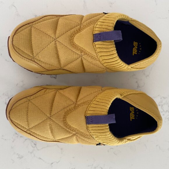 Teva 1984 Outdoor ReEmber Moccasin 1125471 Slip On Gold w Purple Tab Sz 8 NWT - Picture 14 of 14